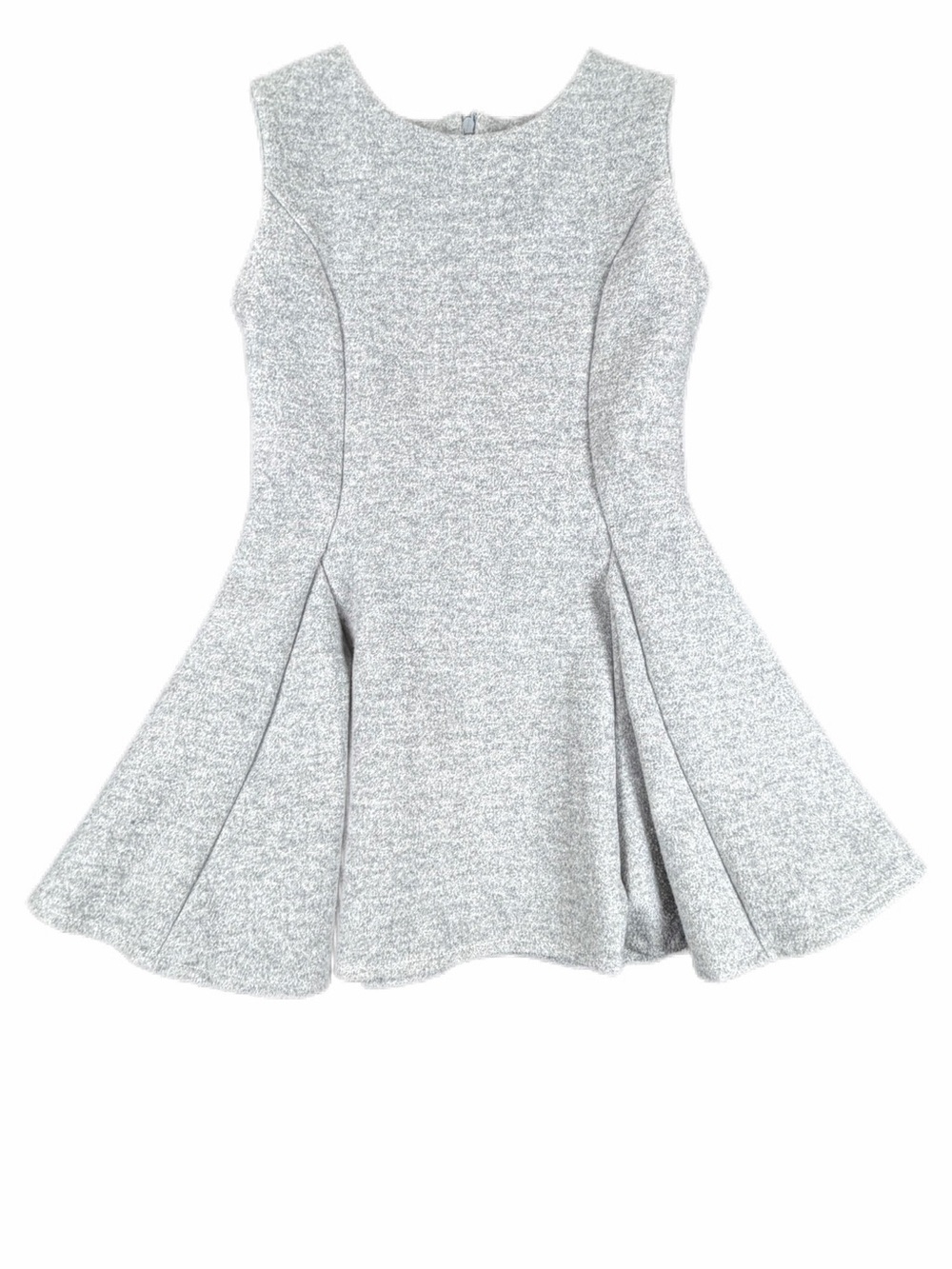 NWT TRISH SCULLY Grey Sleeveless Wool Dress - 5